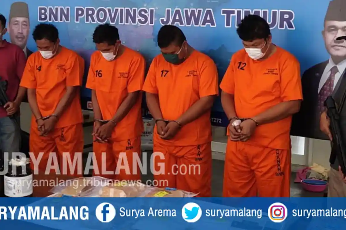 BREAKING NEWS - Kiper Liga 2, Mantan Pemain dan Pengurus PSSI Terlibat Peredaran Narkoba di Jatim
