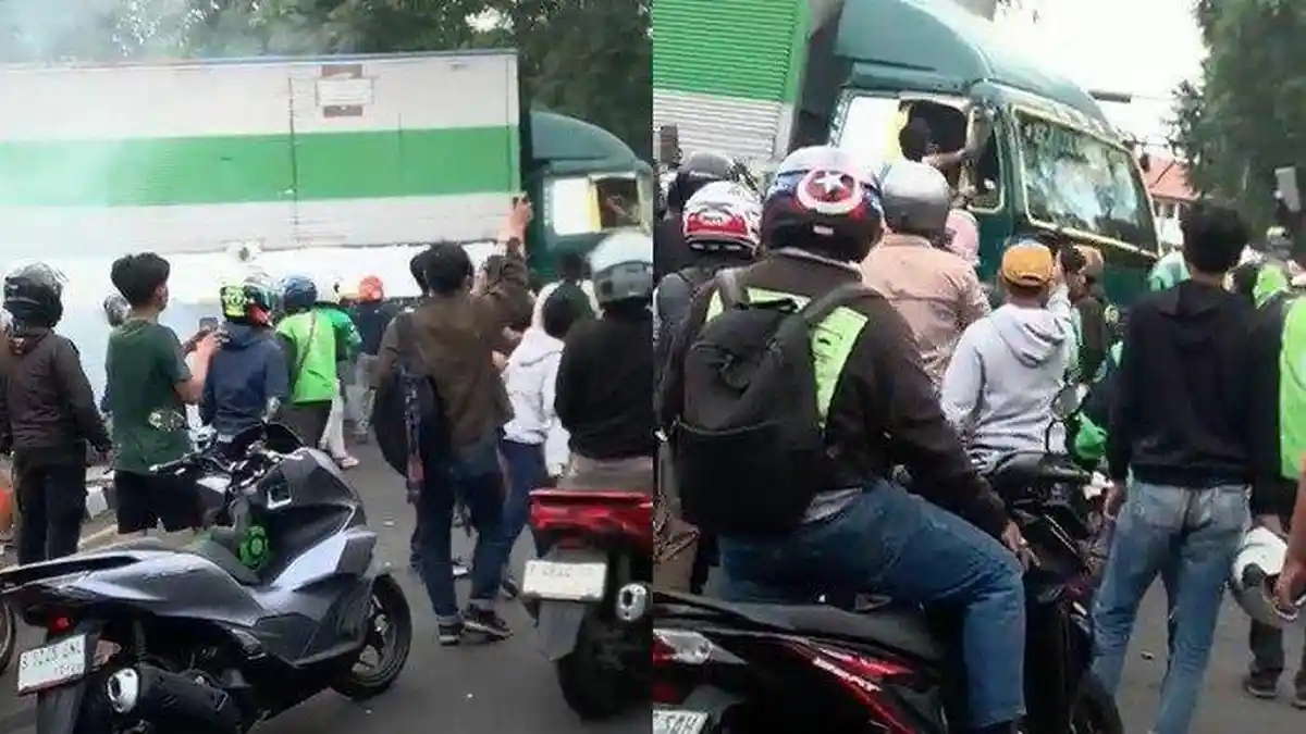 Update Truk Tronton Tabrak 16 Mobil di Tangerang, Diamuk Massa Sempat Lawan Arah Hendak Kabur