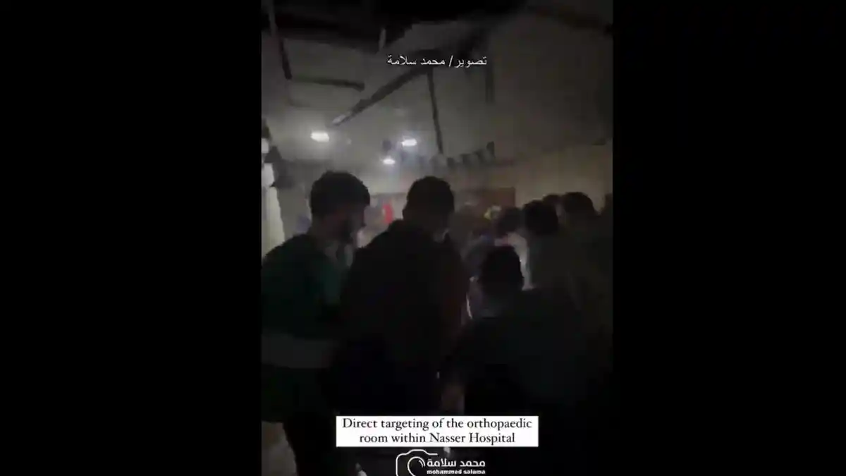 Perawat Rumah Sakit Al Nasser Ditembak di Dada oleh Sniper, Israel Lepaskan Tembakan di Rumah Sakit
