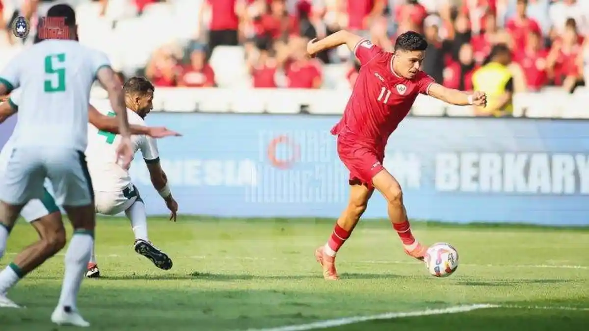 Head to Head Timnas Indonesia Vs China Kualifikasi Piala Dunia 2026, Garuda 17 Kali Menghadapi Naga
