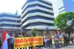 Aksi Damai Mahasiswa HMI di Kedubes Arab Saudi