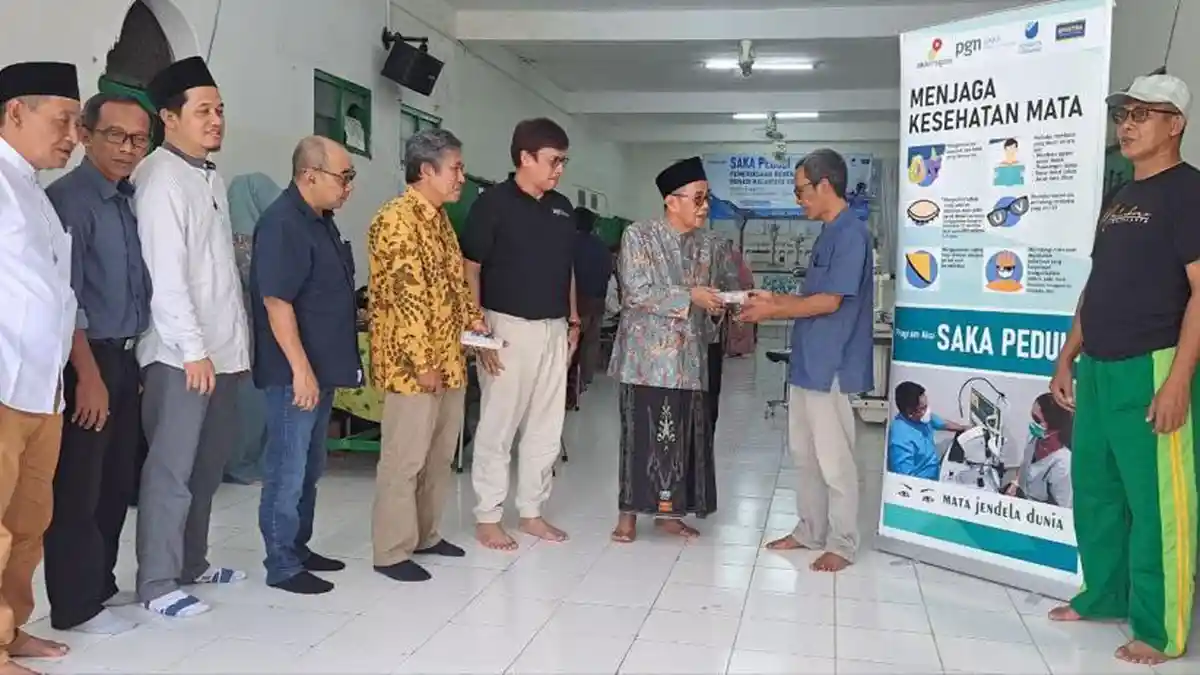 Jangkau 825 Warga Gresik, PGN Saka Beri Layanan Cek Kesehatan Mata Lewat Program Saka Peduli
