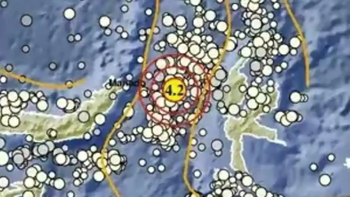 Gempa Terkini Guncang di Malut Malam Ini Sabtu 4 Juli 2026, Berikut Info BMKG - Tribunmanado.co.id