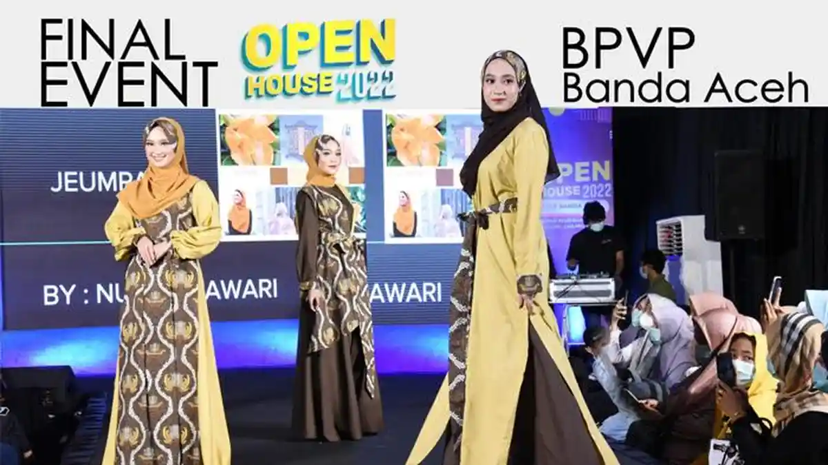 Open House Pelatihan Vokasi BPVP Banda Aceh 2022 Berakhir