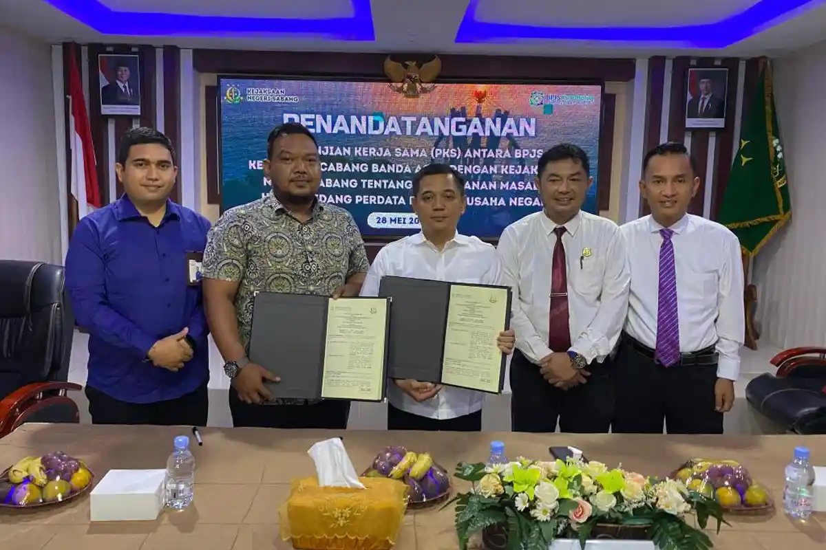 BPJS Kesehatan dan Kejari Sabang Perkuat Penanganan Hukum Perdata dan Tata Usaha Negara