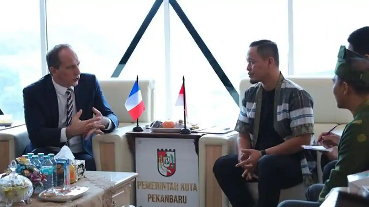 Kunjungi Wako Agung, Dubes Prancis Buka Peluang Beasiswa dan Investasi untuk Pekanbaru