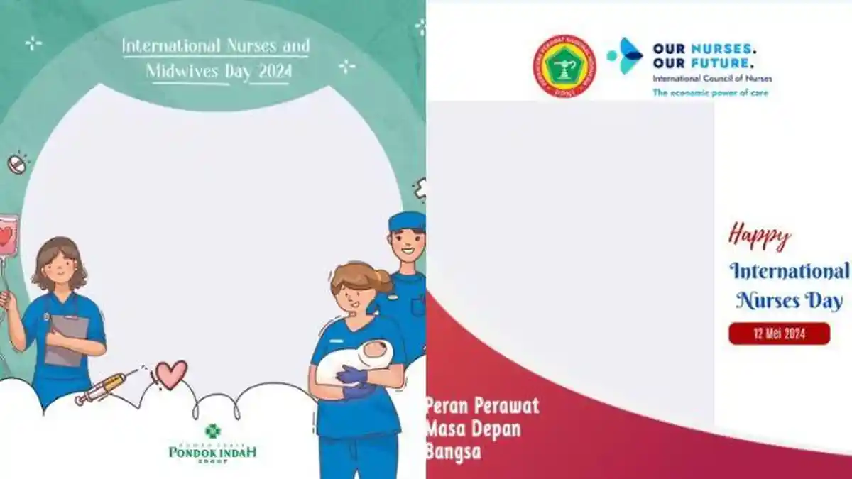 15 LINK Twibbon Hari Perawat Internasional 2024, Lengkap Contoh Caption untuk Ucapan di Medsos