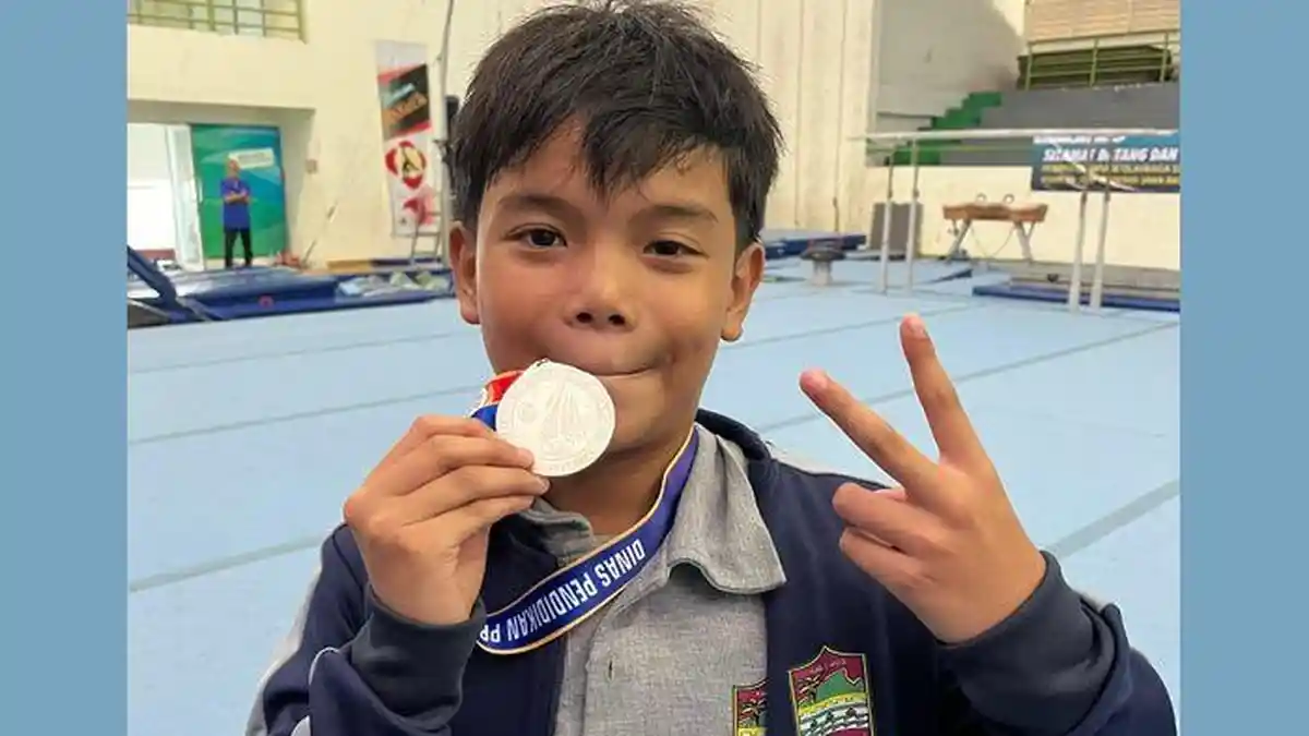 Harumkan Nama Sekolah, Fathan Al Maizan Raih Juara 2 Cabor Senam di ...