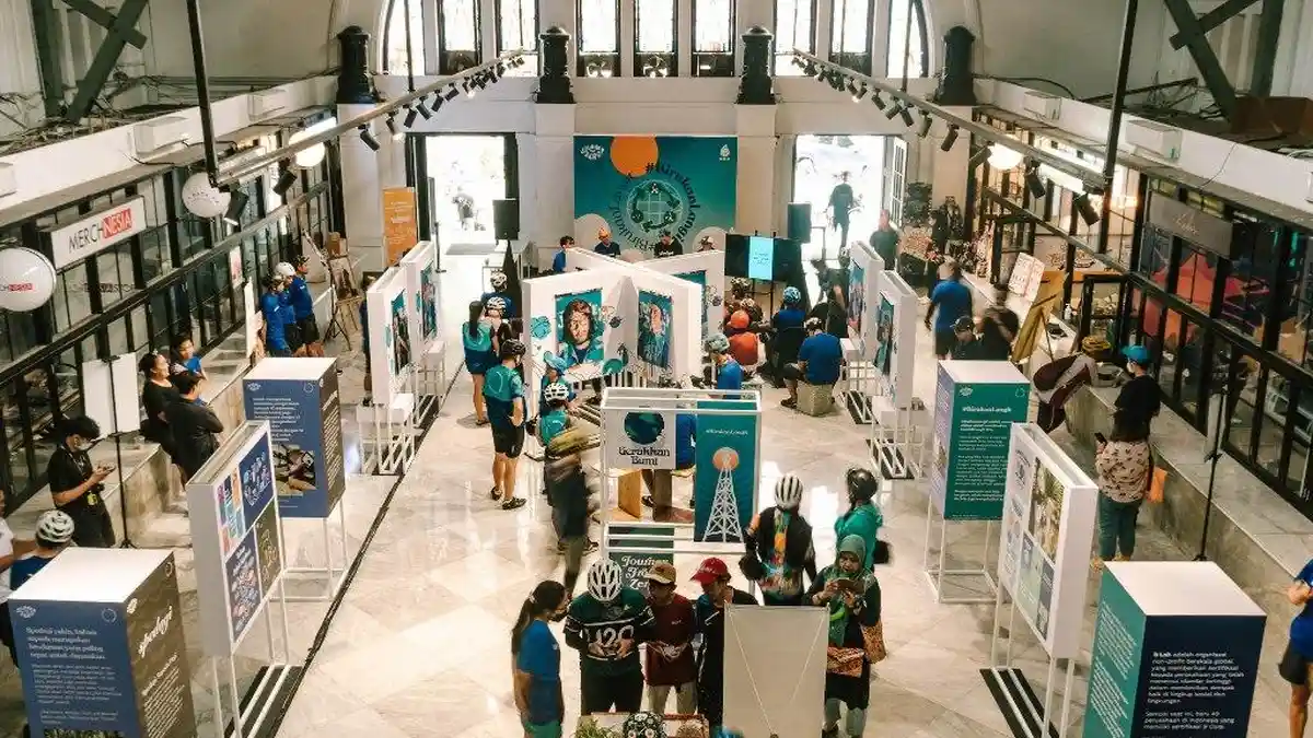 Warga Jogja Diajak Lestarikan Lingkungan Lewat Puncak Even Birukan Langit Exhibition