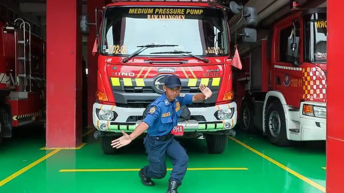 Dulu Atlet Silat hingga Raih Medali Perunggu PON, Imam Kini Banting Setir Jadi Petugas Damkar