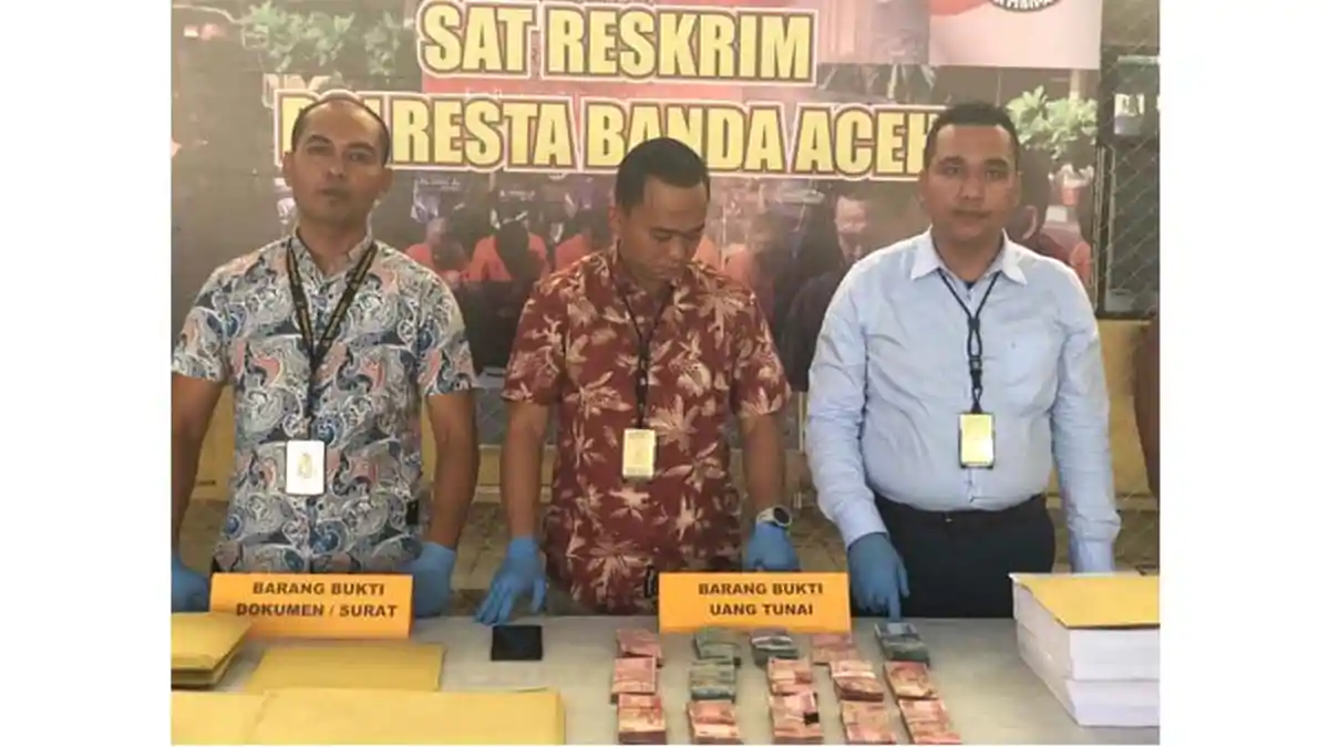 Kasus Proyek Telur di Aceh, Polresta Selamatkan Rp 6,2 Miliar Uang Negara, Ini Dua Tersangkanya
