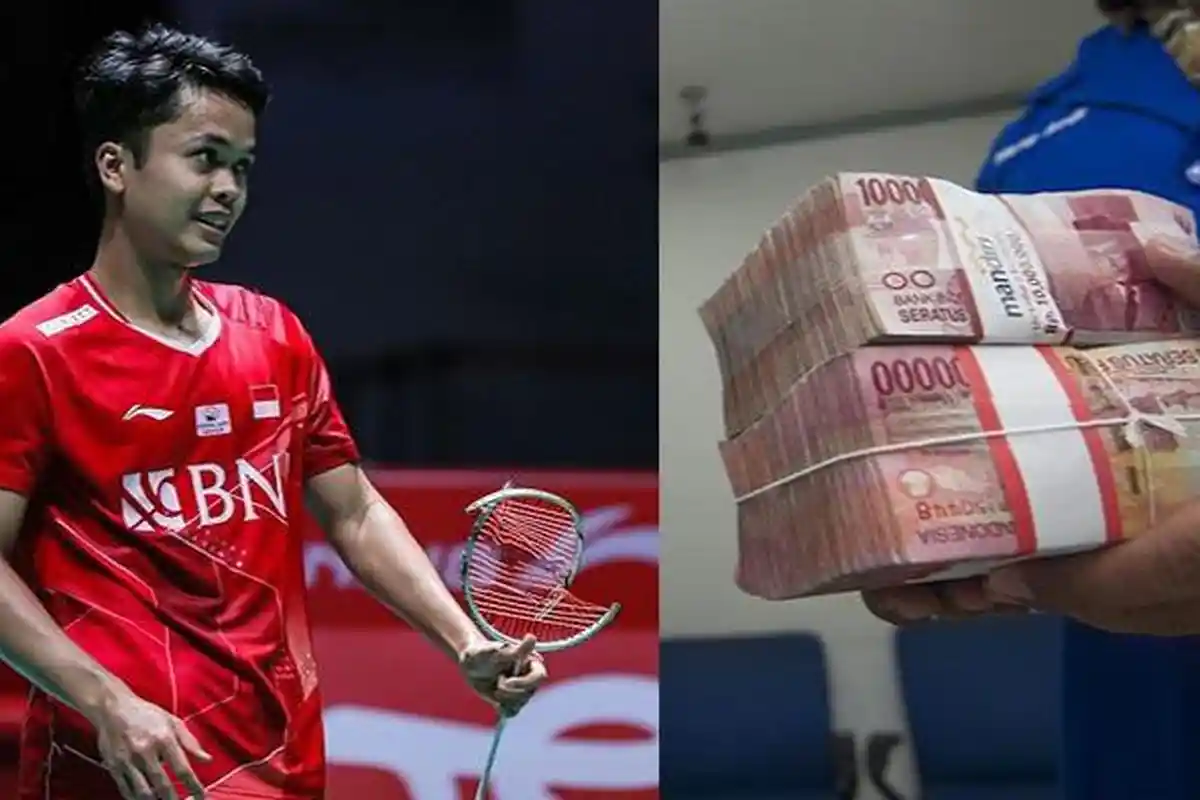Cek Jumlah Uang Tunai yang Dibawa Pulang Anthony Sinisuka Ginting Sepanjang Turnamen BWF World Tour