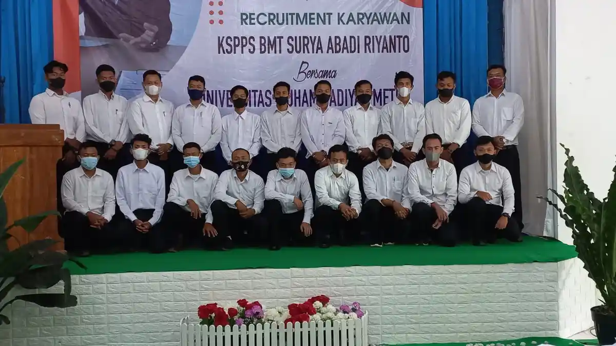 UM Metro Ikut Laksanakan Recruitment Karyawan KSPPS BMT Surya Abadi Riyanto