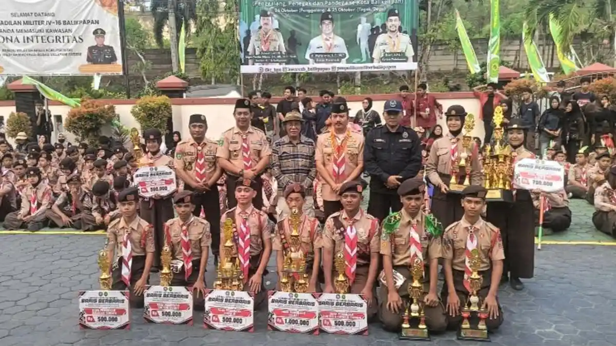 Gelar Juara Umum LKBB 2026 Diborong SMPN 12 dan SMKN 6 Balikpapan