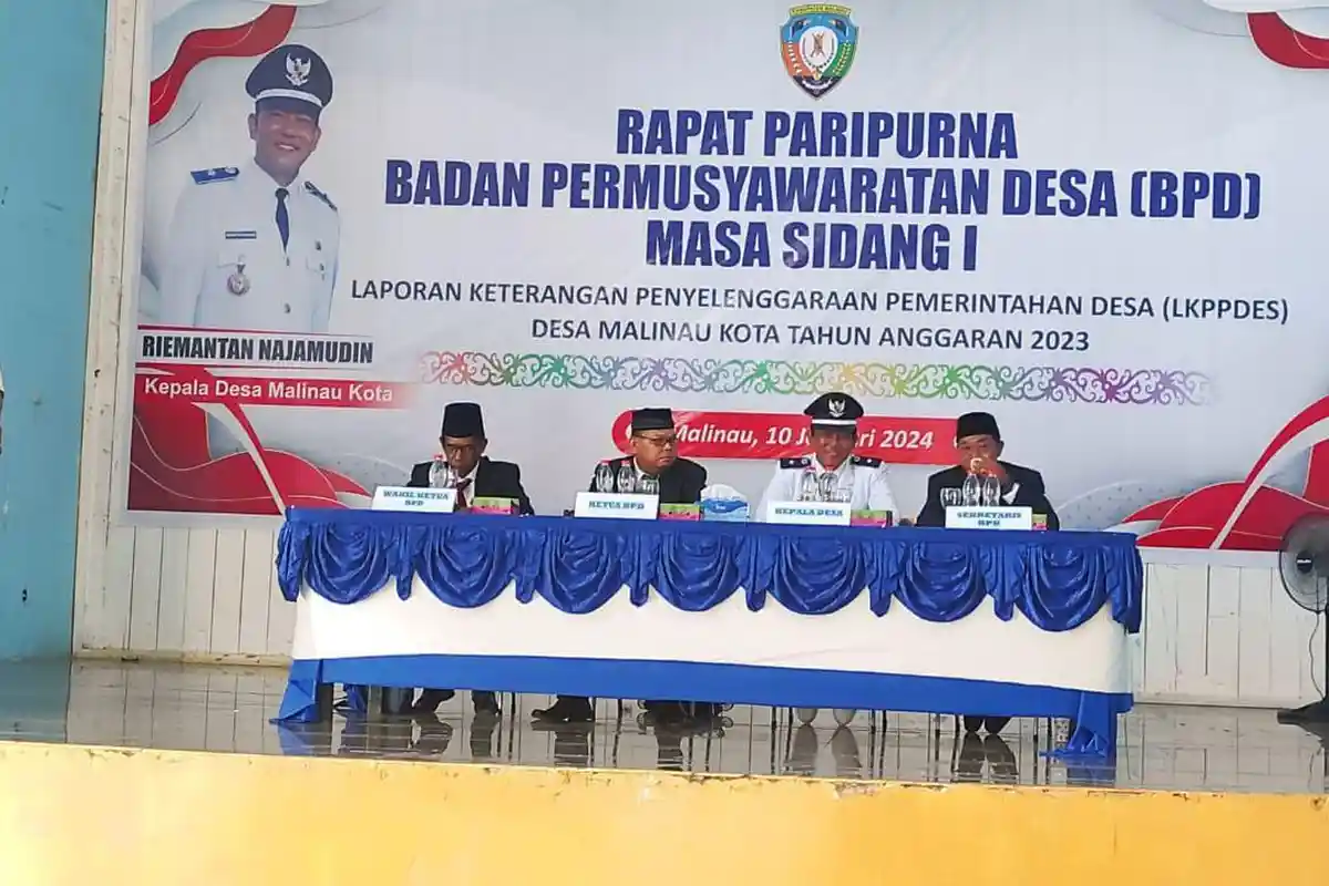Desa Malinau Kota Gelar LKKP, Camat Muhamad Yusuf Imbau Tertib Administrasi dan Program Prioritas