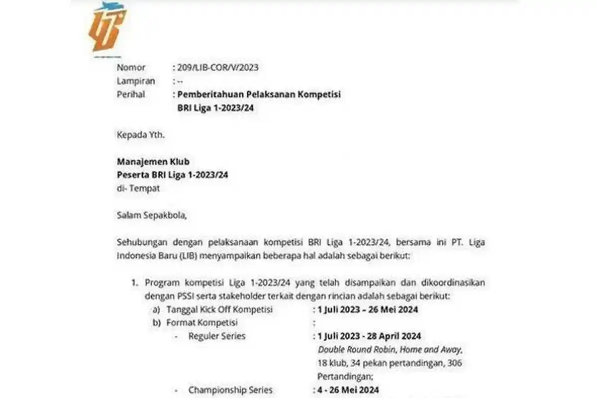 Begini Respons Arema FC Soal Munculnya Bocoran Format Baru Liga 1 2023/2024 dan Championship Series