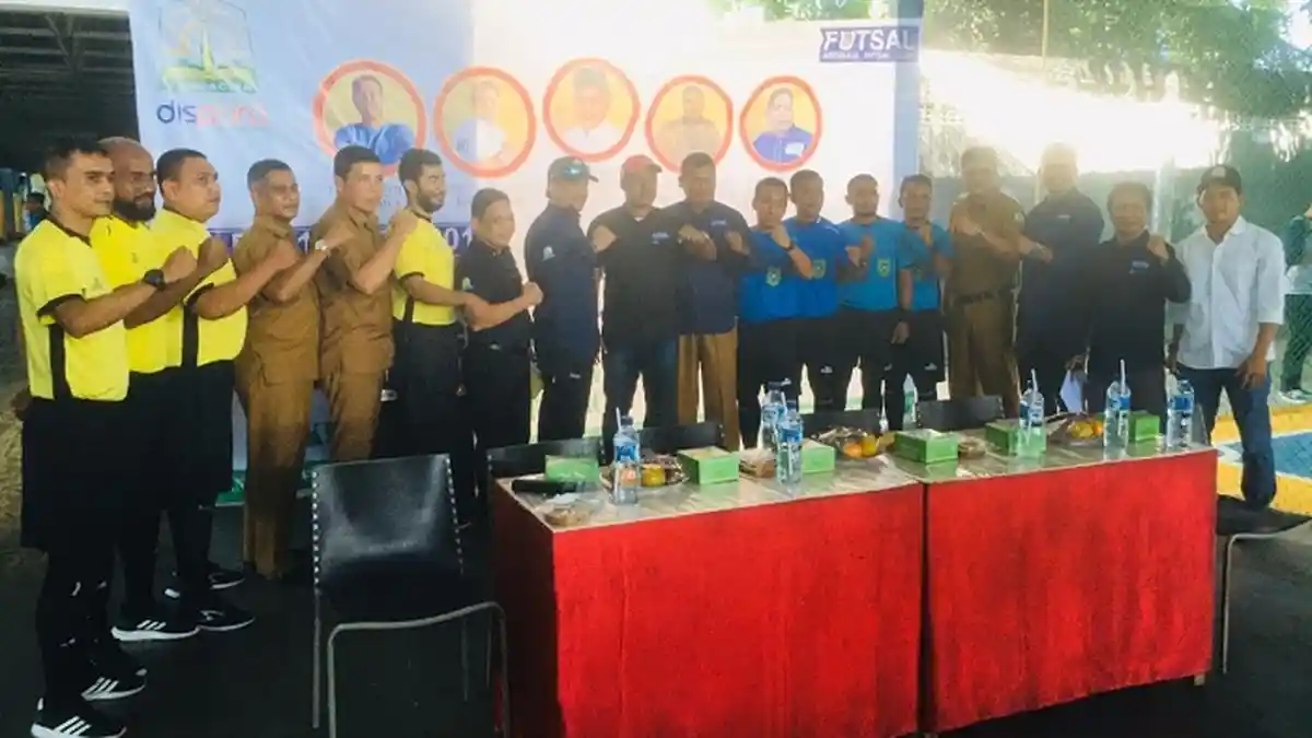 Buka Kejuaraan Futsal Antarpelajar Se-Aceh, Ini Pesan Anggota DPRA Kepada Pemain