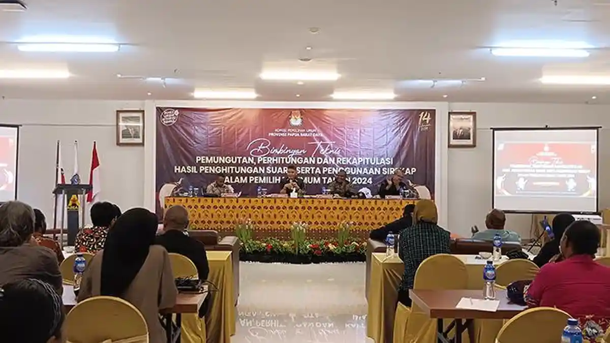 Persiapan Pemilu 2024, KPU PBD Gelar Bimbtek Aplikasi Sirekap