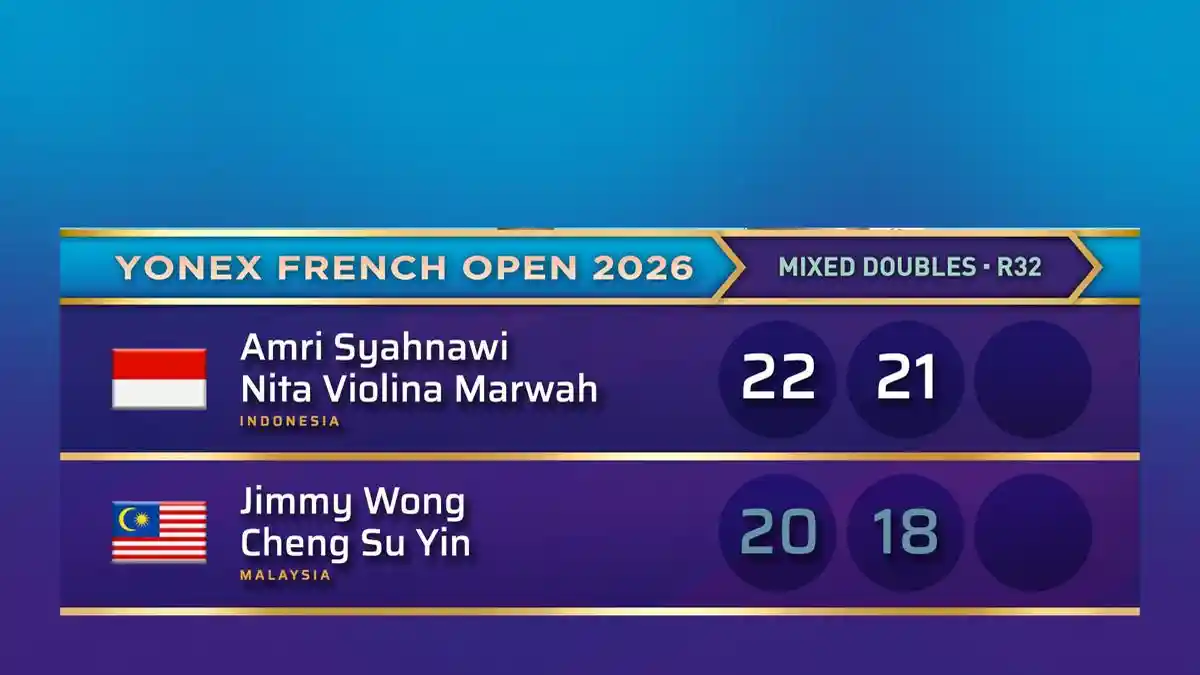 Hasil French Open 2026, Amri Syahnawi/Nita Violina Marwah Menang ...