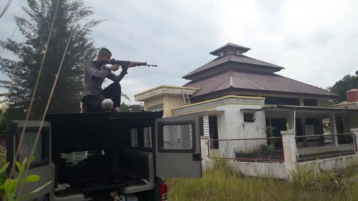 HUT ke - 71, Brimob Polda Babel Gelar Fun Bike dan Menembak Eksekutif