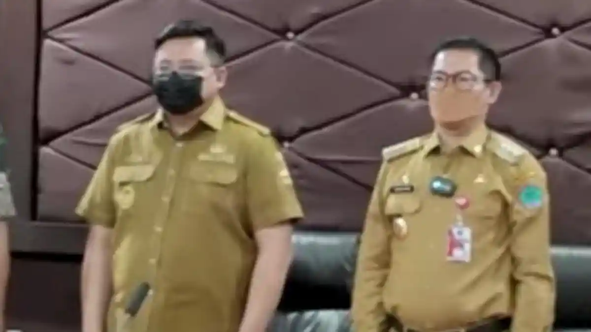 Bupati Minut Joune Ganda Ikuti Zoom Meeting Hari Otda