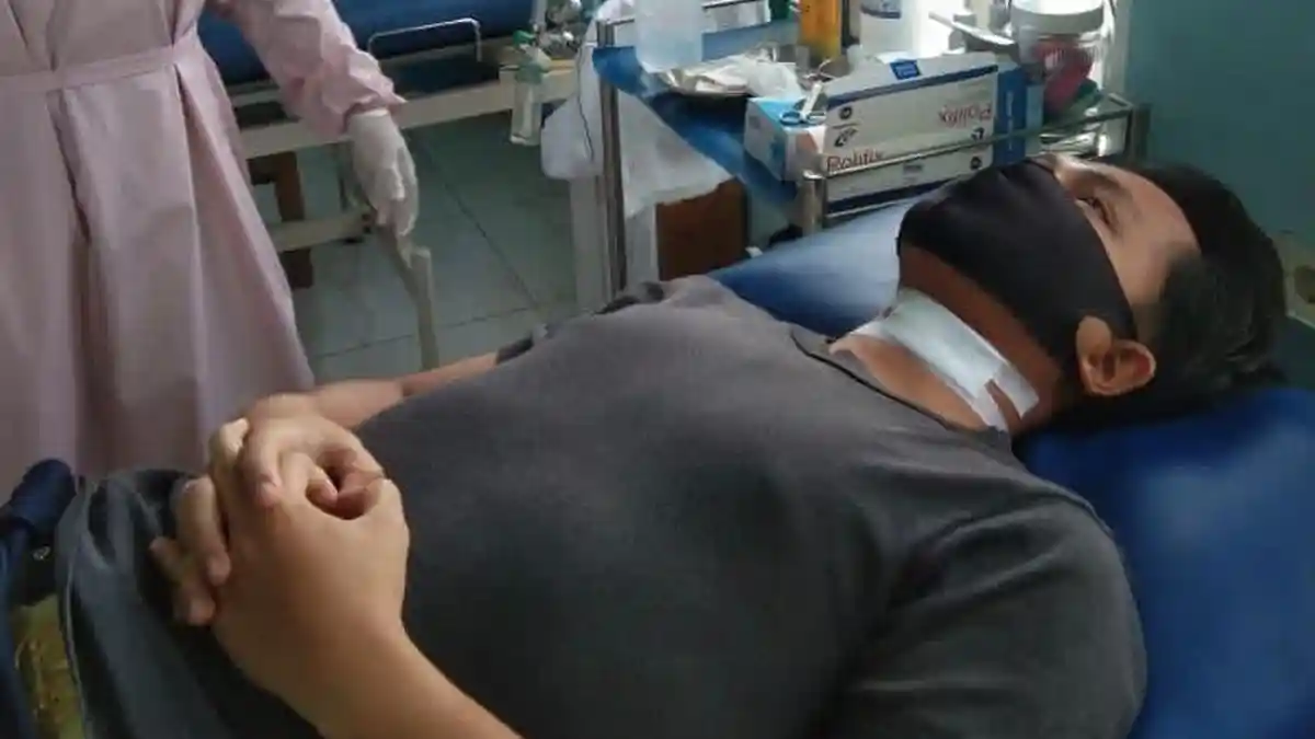 Tak Terima Ibunya Ditegur, Anak Pedagang Jagung Pasar Tamrin Bontang Hajar Petugas Keamanan
