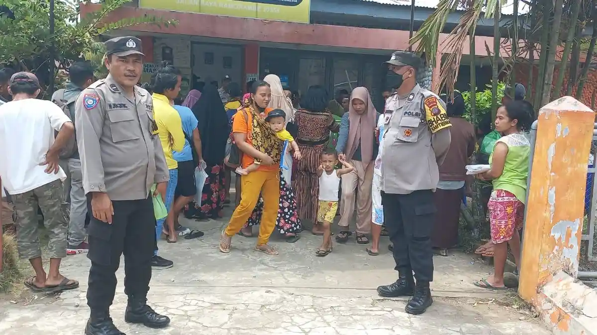 Polsek Namorambe Pastikan Penyaluran BLT Berjalan Aman dan Lancar