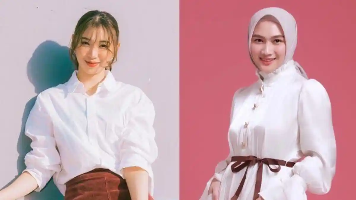 Ciamik! Shani dan Melody JKT48 Sambut Peluncuran Perdana JKT48 Official Store di Shopee
