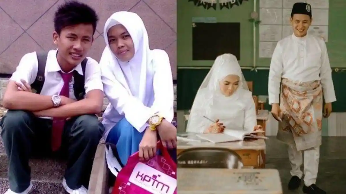 Viral Pengantin Jalani Potret Pernikahan di Sekolahnya Dulu, Mantan Guru juga Ikut dalam Pemotretan