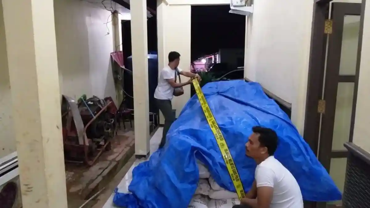Dua Pria Diringkus Polres Kaur Terkait Jual Beli 4 Ton Pupuk Subsidi