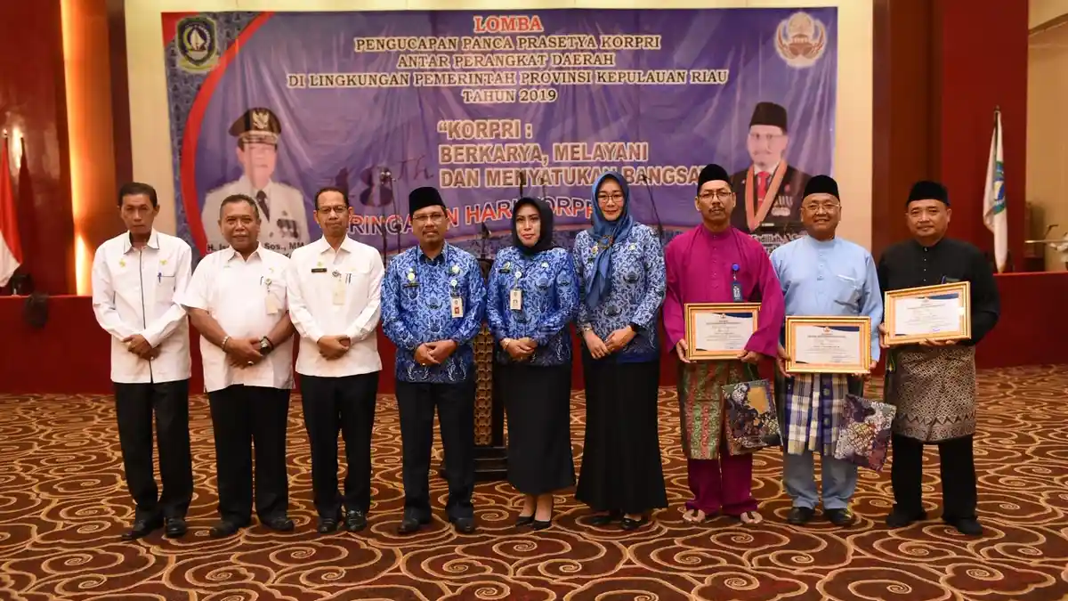 Sekdaprov Kepri Buka Lomba Pengucapan Panca Prasetya Korpri antar Perangkat Daerah, Tujuannya Ini