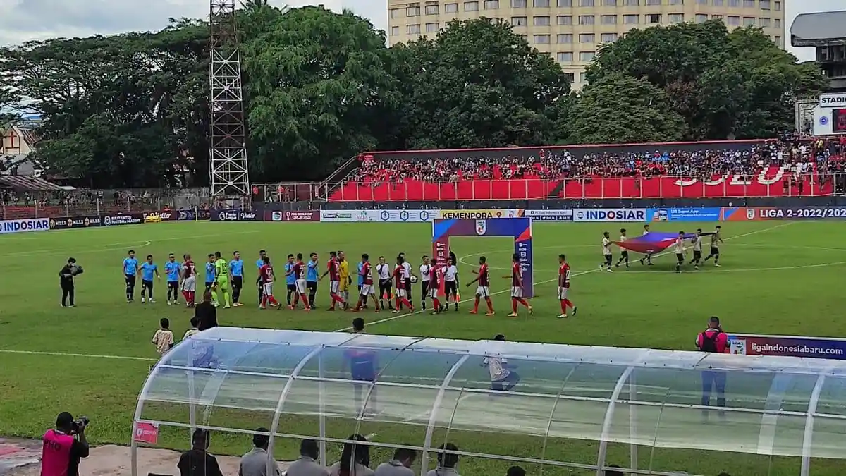 Skor Sementara, Sulut United Tertinggal 0-1 dari Persipura