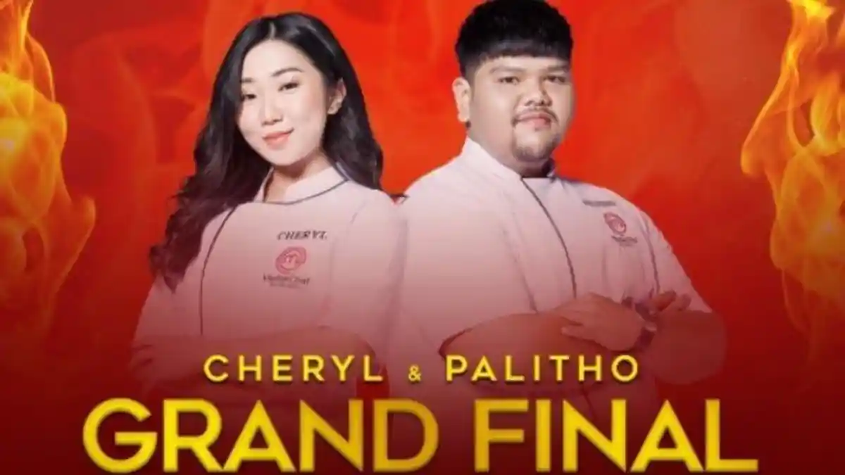 Biodata Cheryl dan Palitho yang Bertanding di Grand Final Masterchef Indonesia 9 Besok 23 April 2022