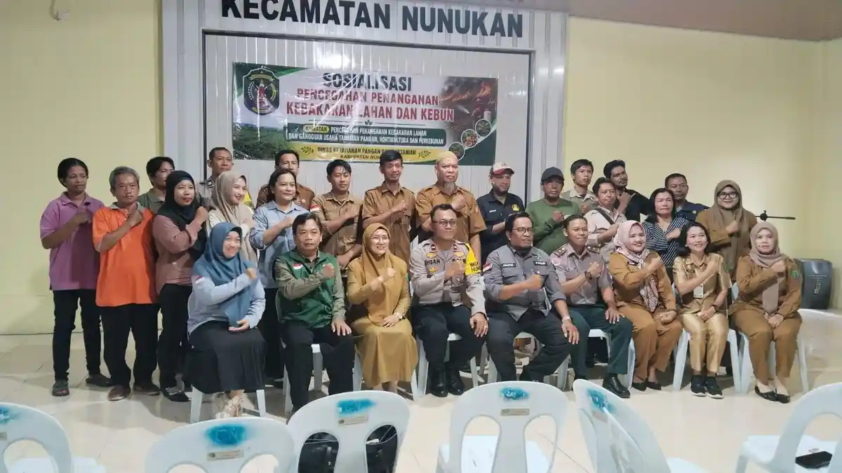 Ratusan Titik Api Terancam Muncul, DKPP Nunukan Perkuat Sosialisasi Cegah Karhutla