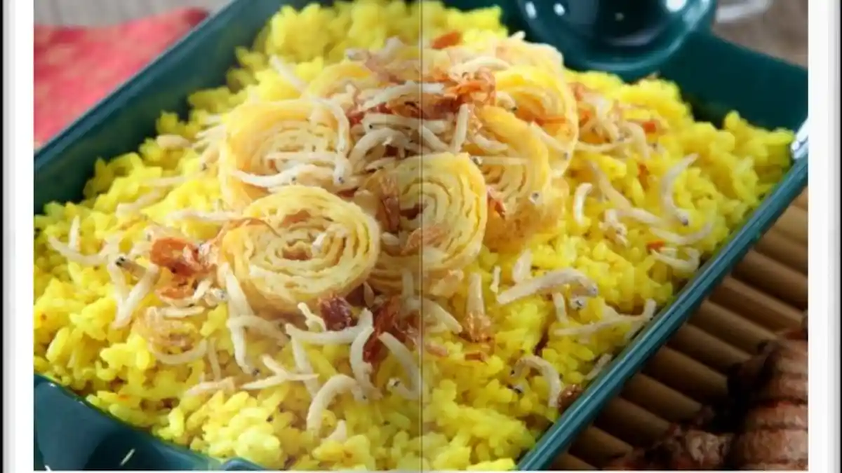 Cara Bikin Nasi Gurih Kuning Super Enak, Menu Sarapan Spesial di Hari Kemerdekaan RI ke 76