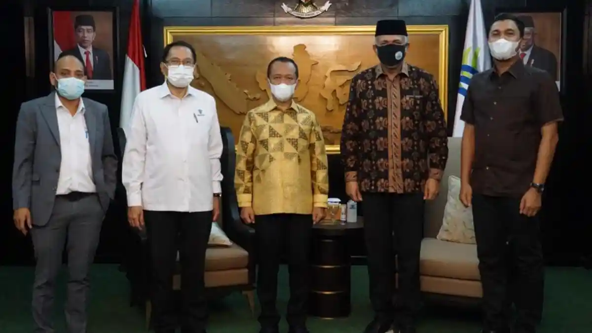 Jumpa Kepala BKPM, Gubernur Aceh dan Hipmi Lapor Perkembangan Investasi di Aceh