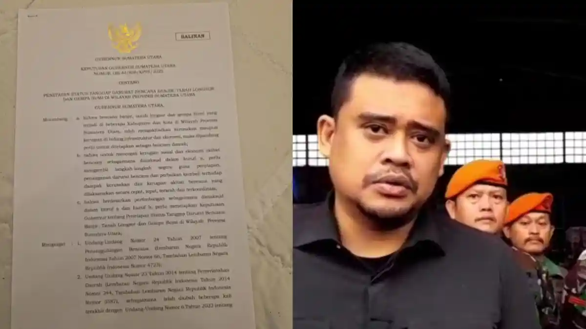 Gubsu Bobby Tetapkan Sumut Status Tanggap Darurat Bencana Selama 14 Hari 