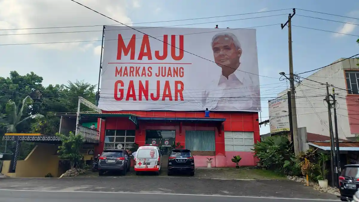 Kantin Kejujuran MAJU GANJAR, Makan di Markas Juang Ganjar Bayar Seikhlas Hati