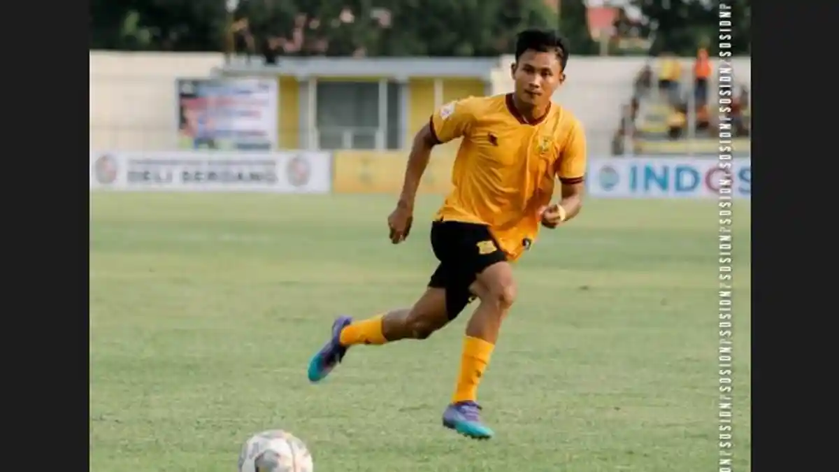Pemain PSDS Deli Serdang Ini Isi Kekosongan Kompetisi Liga 2 dengan Bermain Tarkam