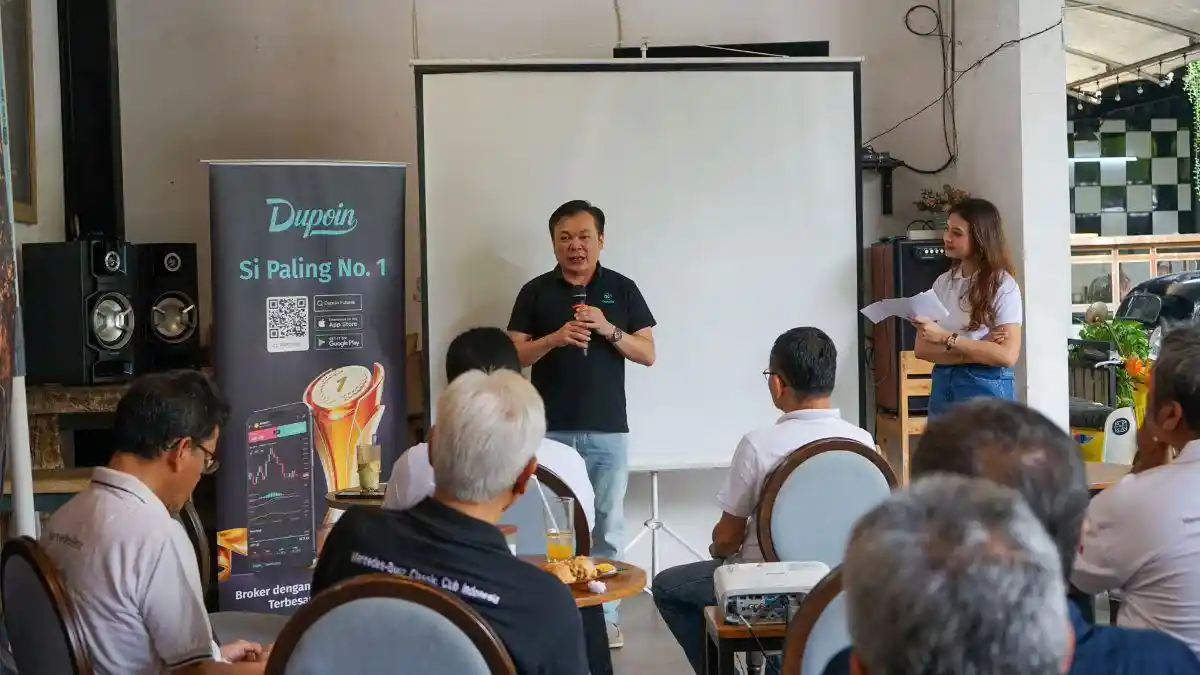 Dupoin Futures Gandeng Mercedes-Benz Classic Club Indonesia Dorong Literasi Finansial - Tribunnews.com