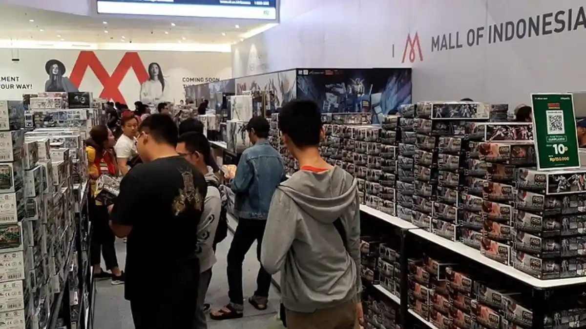 Berburu Gundam di Gunpla Expo 2019, Pengunjung Rela Datang dari Luar Jakarta