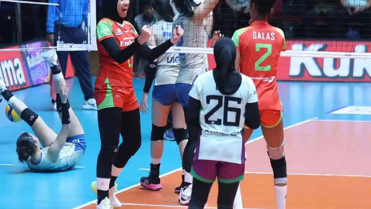 Jakarta Pertamina Enduro Balas Dendam! Libas Bandung bjb Tandamata 3-0, Tiket Final Four Kian Dekat