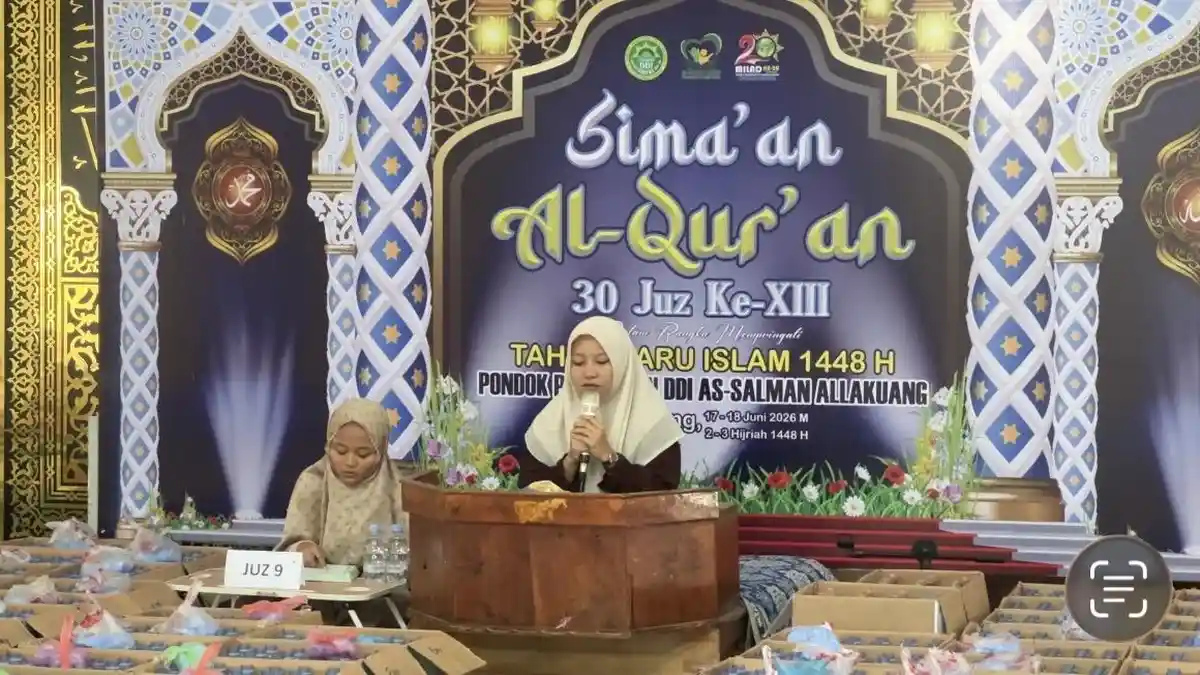 Sambut Muharram, Alumni dan Pembina DDI As-Salman Sidrap Gelar Simaan Al-Qur'an 30 Juz