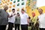 Menteri Perindustrian Airlangga Hartarto Tinjau Gedung BCH
