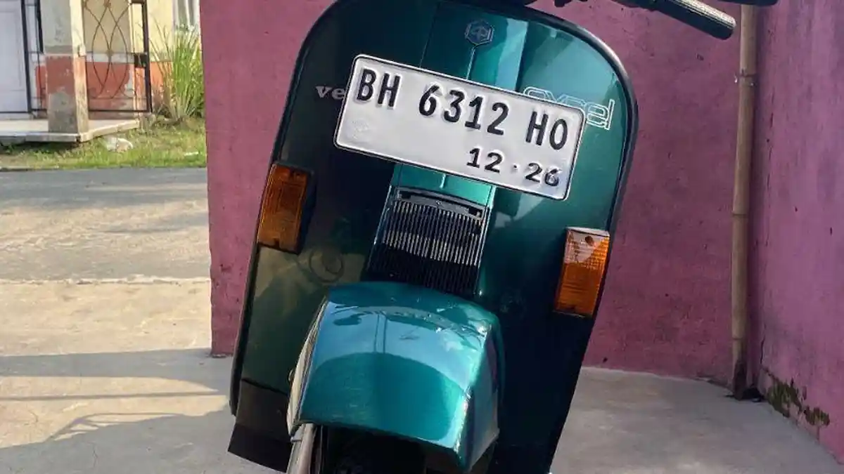 Vespa Antik Warga Kota Jambi Lenyap Digondol Pencuri, Korban Rugi Puluhan Juta