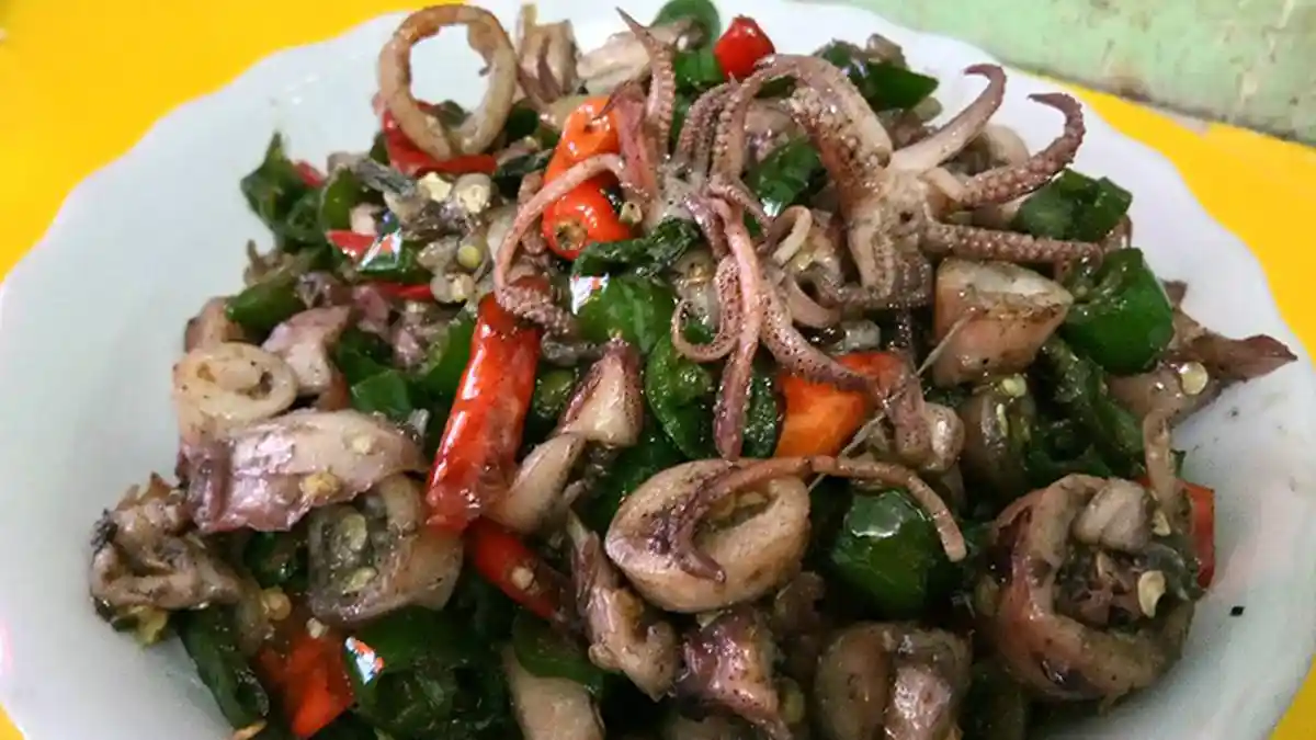 Resep Cumi Cabe Ijo , Menu Buka Puasa Pedas