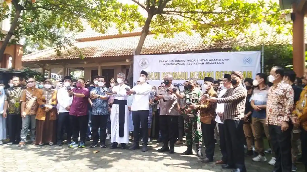 100 Pemuda Ikuti Refleksi Hari Lahir Pancasila di Gereja Kendal