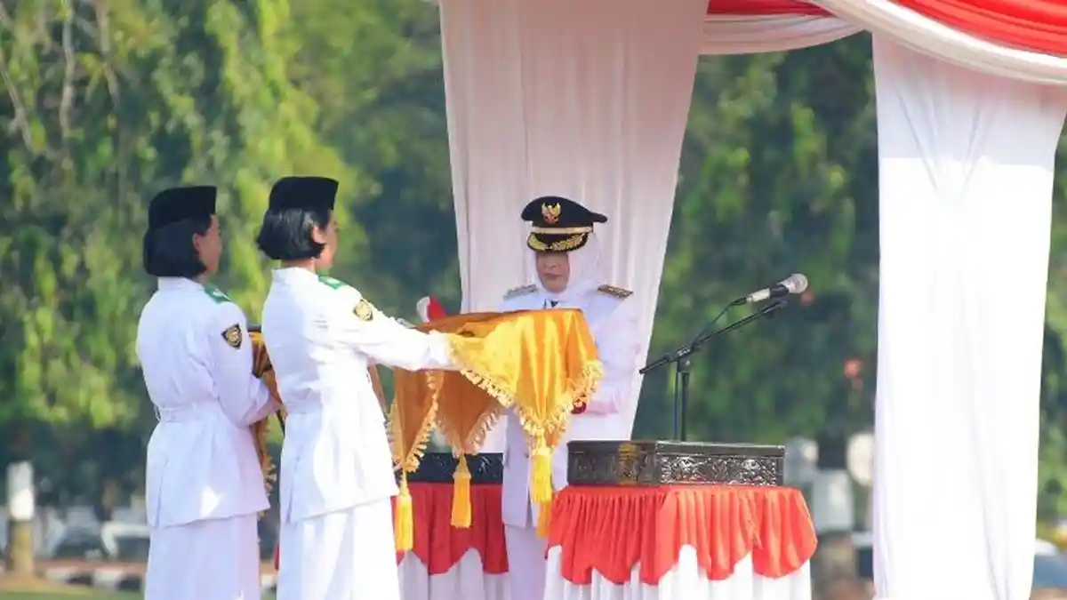 Peringatan HUT ke 77 Republik Indonesia di Pekalongan, Bupati: Jadi Momentum Kebangkitan Ekonomi