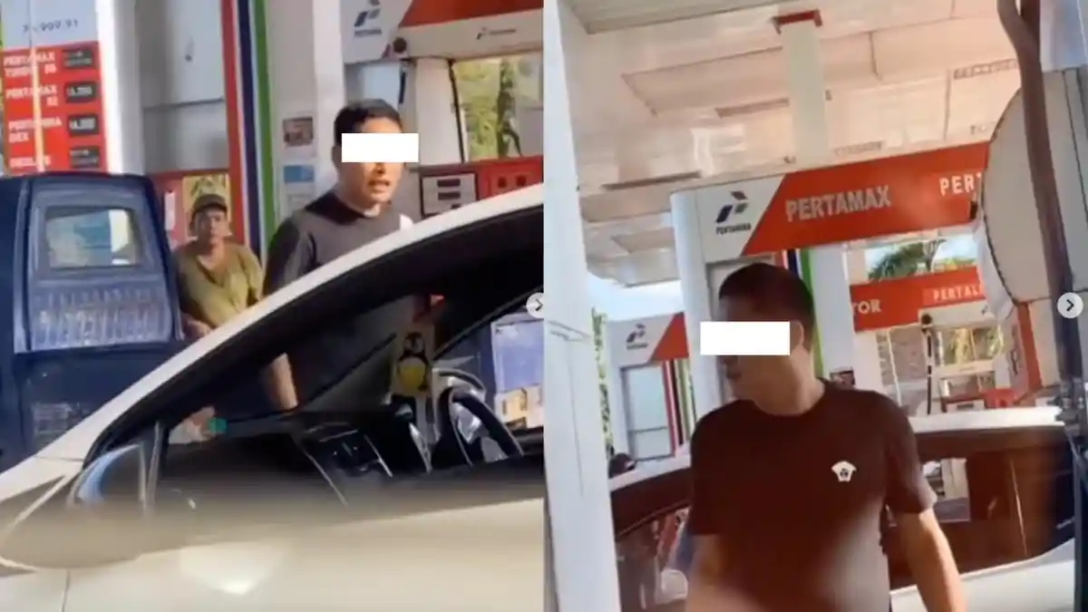 Viral, Aksi Pria Ngamuk Ditolak SPBU Isi BBM Pertalite karena Belum Punya Barcode, Berujung Malu