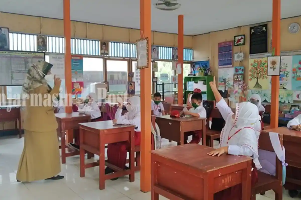 Pembelajaran Tatap Muka Secara Penuh Digelar Disdik Kabupaten Batola Mulai 3 Januari 2022